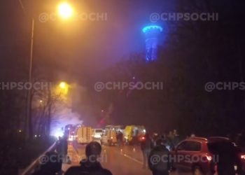 В ДТП с пожаром в Сочи погиб водитель