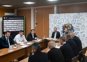 Копайгородский, Кондратьев и Ротенберг посетили Академию футбола