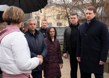 Копайгородский проинспектировал ход строительства сетей газоснабжения в Раздольном