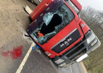 Двое взрослых и 6-летний ребенок пострадали при опрокидывании фуры под Горячим Ключом на Кубани