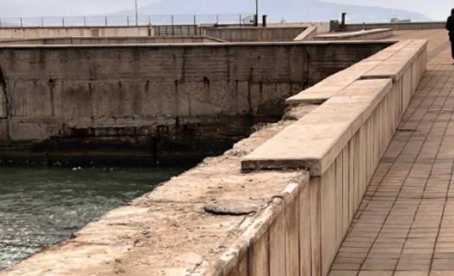 В Новороссийске отремонтируют пострадавшую от шторма набережную