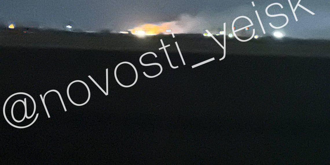 Роман Бублик опроверг информацию о взрыве и пожаре в районе аэропорта Ейска