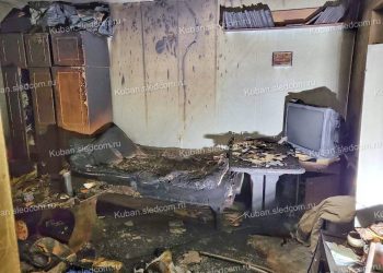 В Краснодаре горел дом: погибла 72-летняя женщина