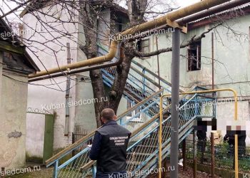 На пожаре в Туапсе погиб 59-летний мужчина