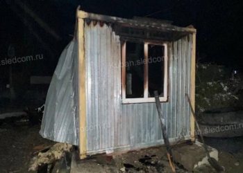 На Кубани горел вагончик: погиб 46-летний мужчина