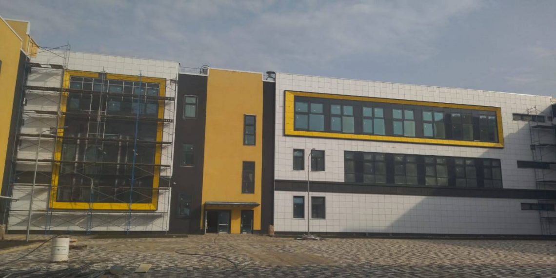 В Краснодаре на 91% построили школу на 1550 мест