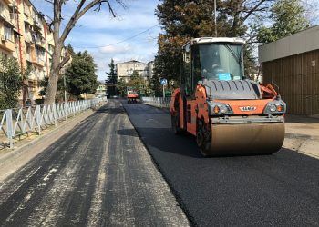 В Сочи ремонтируют улицу Свердлова