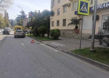 В Сочи «Лада Веста» сбила 11-летнего ребенка на «зебре»