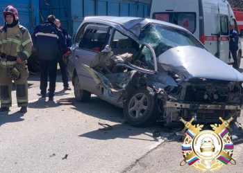 В ДТП с двумя легковушками и грузовиком на Кубани погиб 84-летний водитель