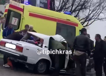 Шестеро человек попали в больницу после ДТП в Туапсинском районе Кубани