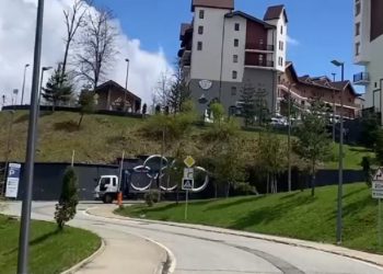 В Сочи демонтировали олимпийские кольца