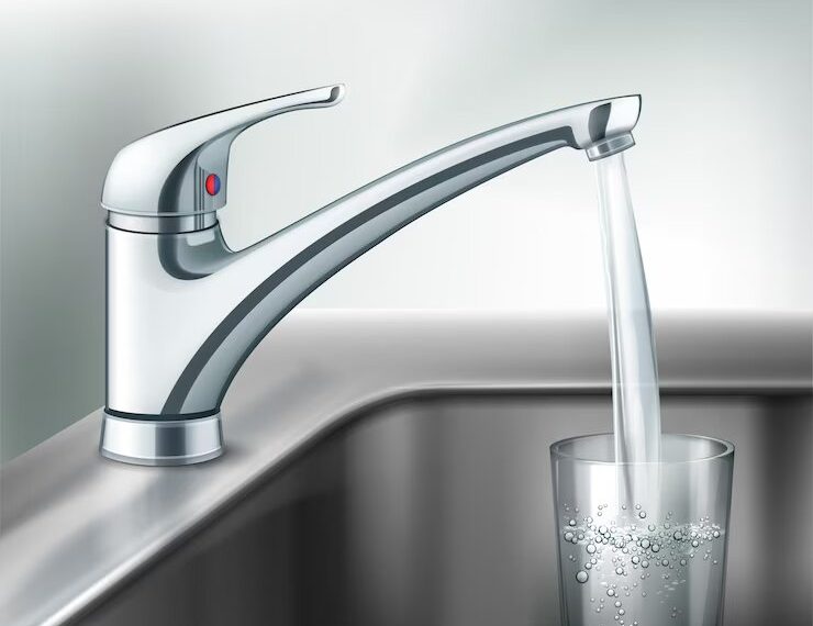 В центре Краснодара после аварии четырём улицам дали воду