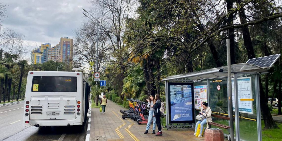 В Сочи заменят 222 остановки в 2023 году