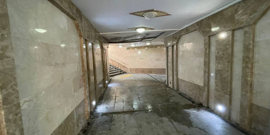 В Сочи стала известна причина обрушения потолка в подземном переходе