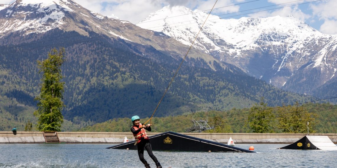 На курорте «Роза Хутор» открылся Вейк-парк