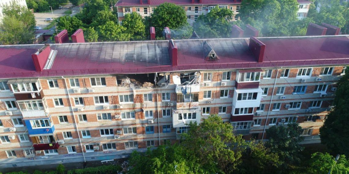 После взрыва газа в доме в Краснодаре ввели локальный режим ЧС