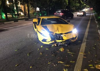 В Сочи девушка разбила Lamborghini за 13 миллионов