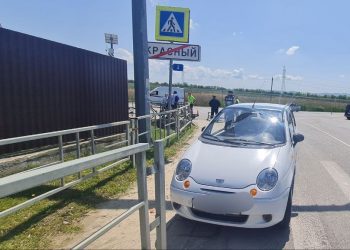 В Анапе Daewoo Matiz сбил трех подростков на велосипедах