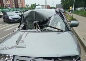 В Краснодаре опровергли сообщения о падении беспилотника на машину