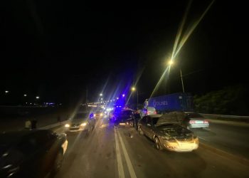 В ДТП с шестью авто в Новороссийске пострадали два человека