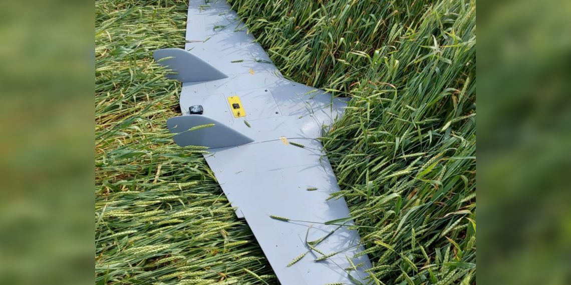 В Краснодарском крае рухнул беспилотник