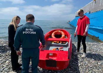 Пляжная инфраструктура в центре Сочи готова на 90%