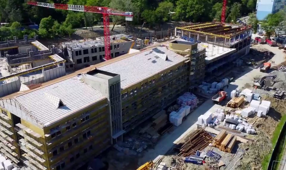 В сочинском Раздольном строят новую школу