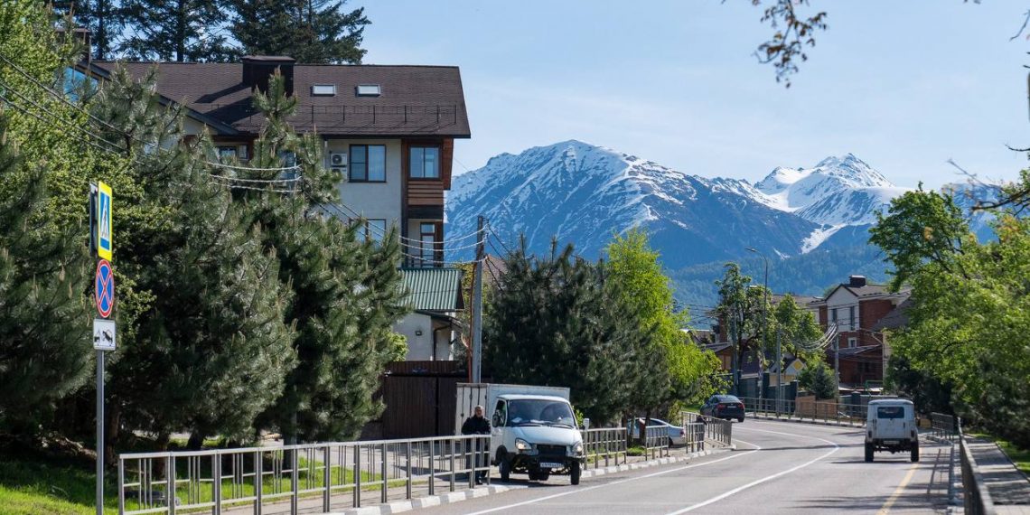 В Сочи благоустроят главную улицу Красной Поляны