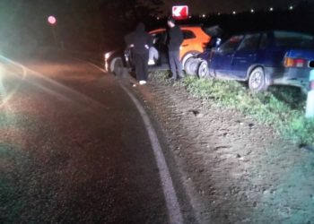 В Краснодаре водитель без прав врезался в Kia и сам же пострадал