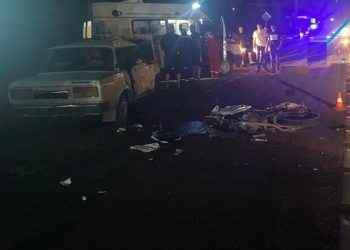 На Кубани «семерка» сбила двух подростков на мотоцикле