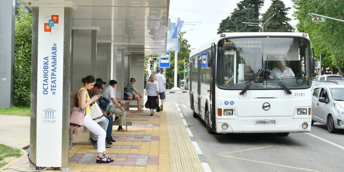 В Сочи увеличат количество городских автобусов с 1 июля