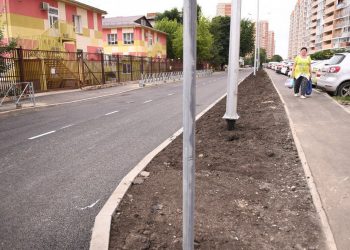 В Краснодаре завершается реконструкция улицы Циолковского