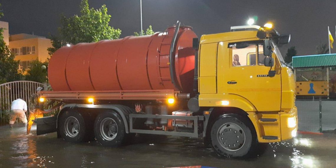 В Краснодаре подтопило детский сад