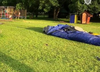 На Кубани по факту травмирования ребенка из-за опрокидывания батутов возбуждено уголовное дело