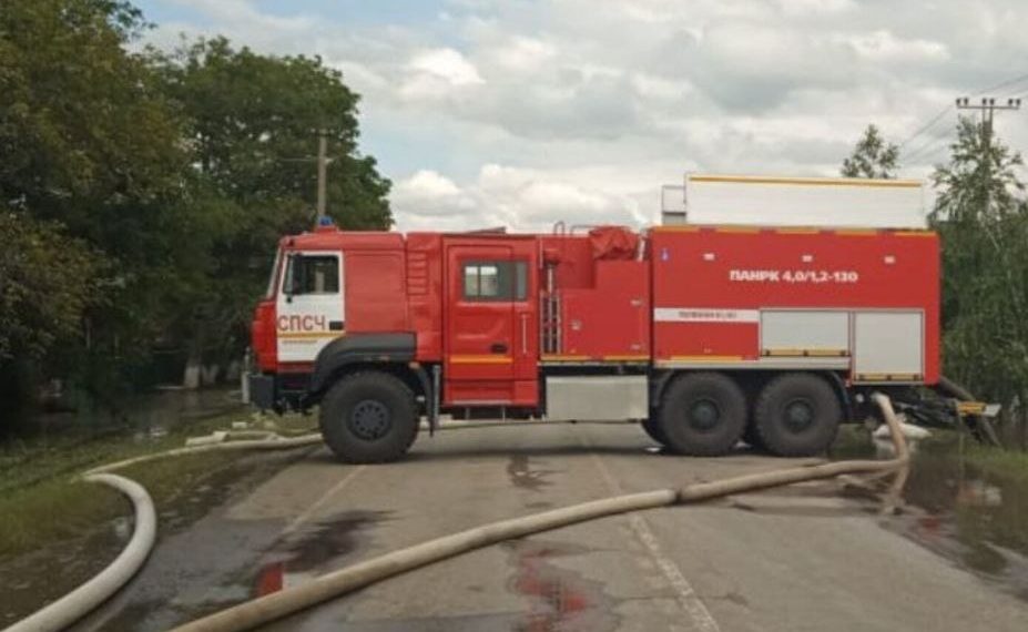 На Кубани остаются подтопленными 183 придомовые территории