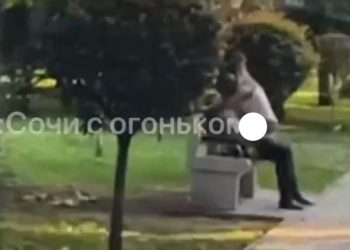 В Сочи сняли на видео влюбленную парочку, занимающуюся сексом около памятника «Три солдата»