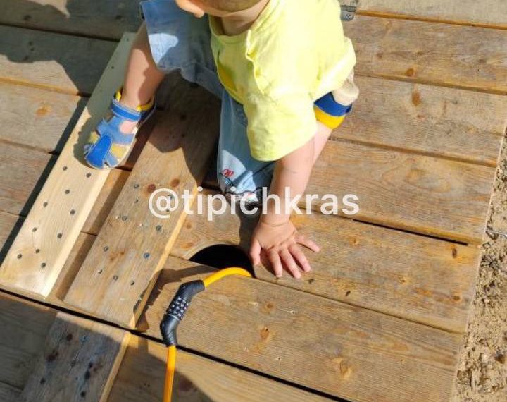 В Краснодаре «отменили» даже детские песочницы