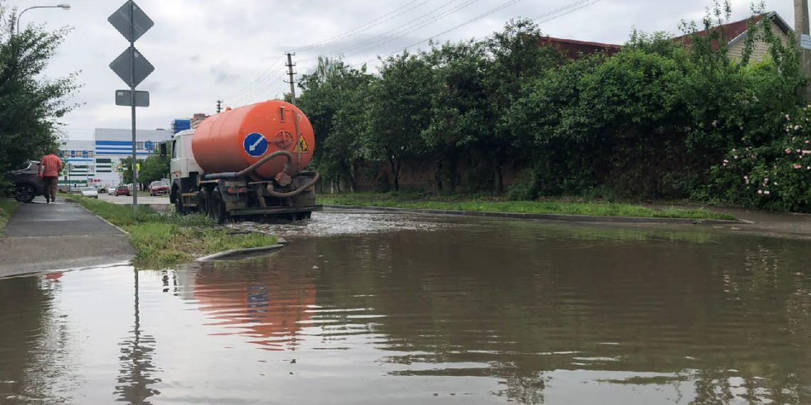 За день в Краснодаре выпало на 13% больше среднемесячной нормы осадков