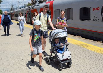 В Сочи встретили трехмиллионного туриста