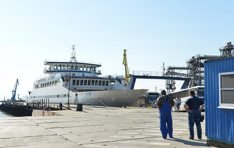 Керченская переправа не работает