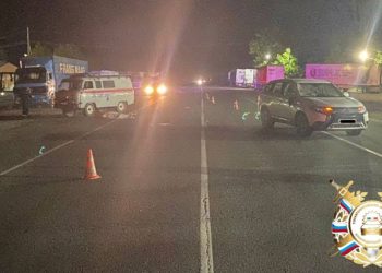 На Кубани Mitsubishi насмерть сбил 54-летнего мужчину