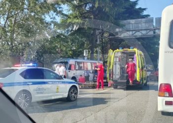 В Сочи «Нива» на «зебре» сбила женщину