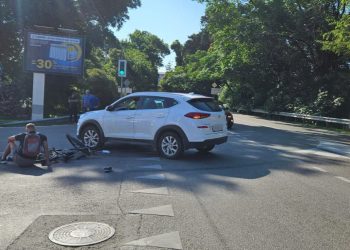 В Сириусе Hyundai сбил 37-летнего велосипедиста