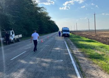 На Кубани КамАЗ насмерть сбил 41-летнего мужчину