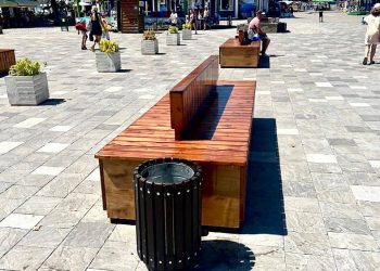 В Лазаревском благоустраивают парк 30-летия Победы