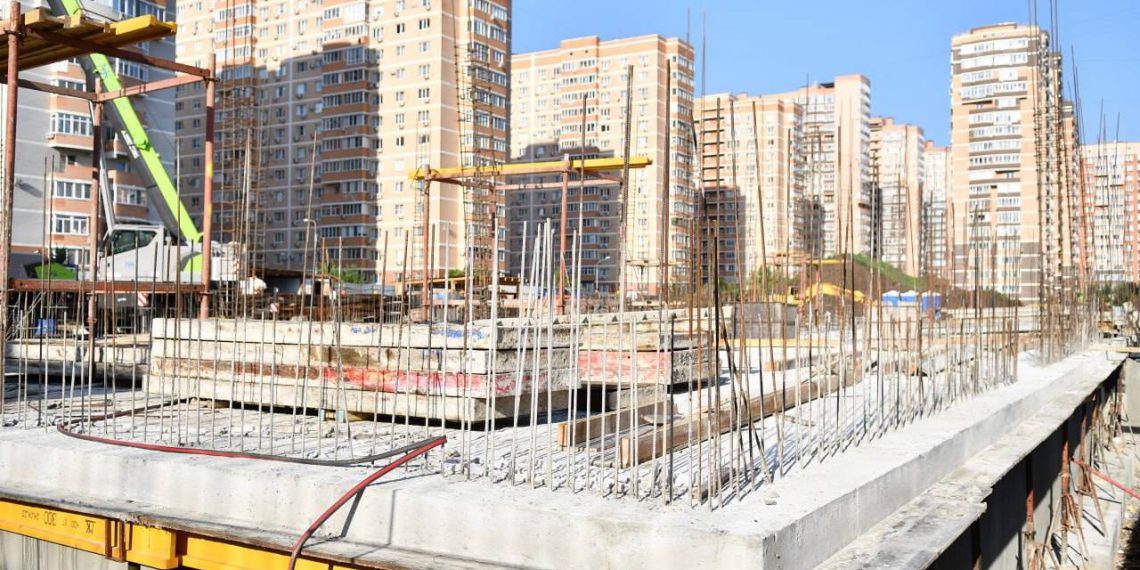 В Краснодаре строят школу на 825 мест