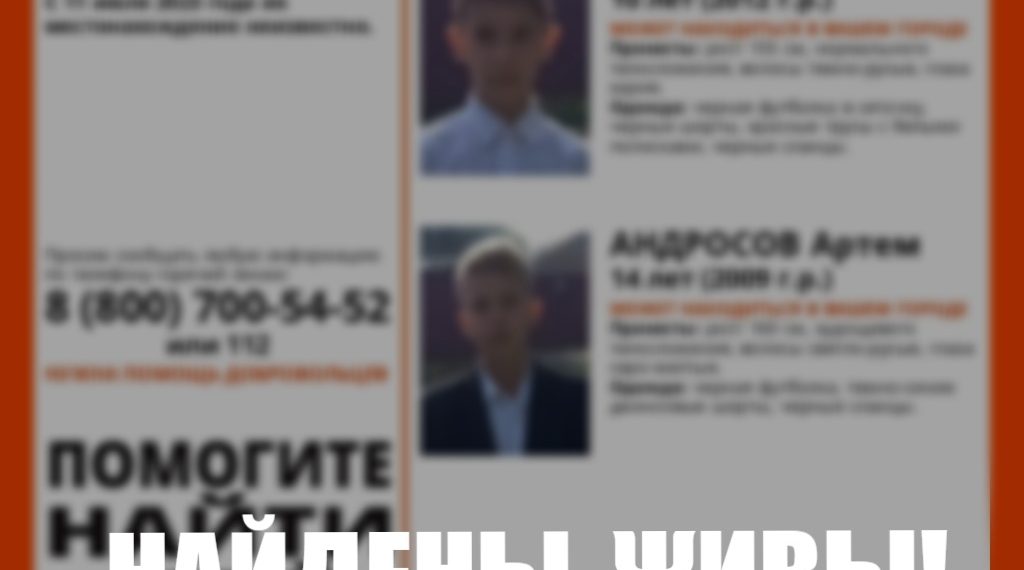 Стала известна судьба двух детей, пропавших 11 июля в Ростовской области