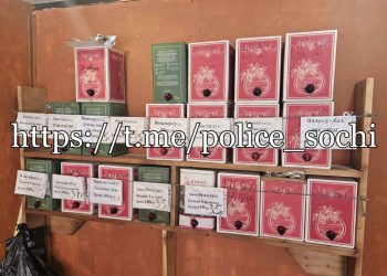 В Сочи изъяли около 2 тысяч литров незаконного алкоголя