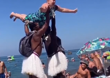 В Сочи африканское племя на вертеле «зажарило» отдыхающую