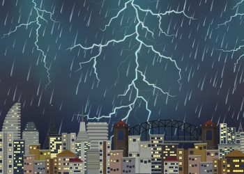 Синоптики Краснодарского края предупредили о сильном дожде с грозой